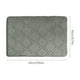 thumbnail image 3 of Alfombrilla de baño absorbente de espuma antideslizante | Alfombra de baño suave de terciopelo 40x60cm | Alfombra de suelo engrosada de secado rápido lavable a máquina | Negro, Gris, Blanco, Caqui,, 3 of 8