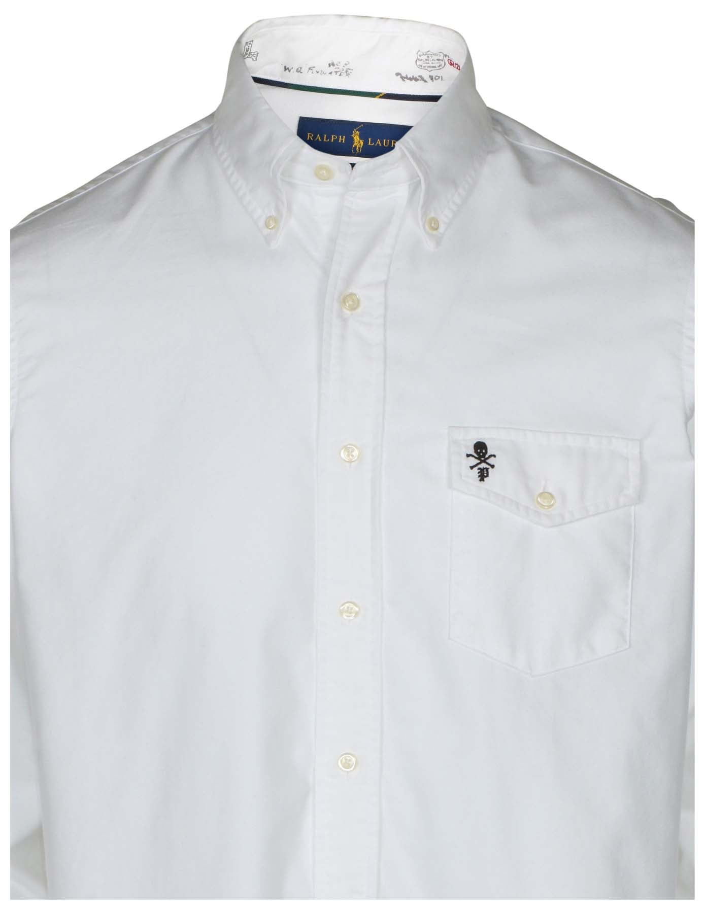 polo ralph lauren skull shirt