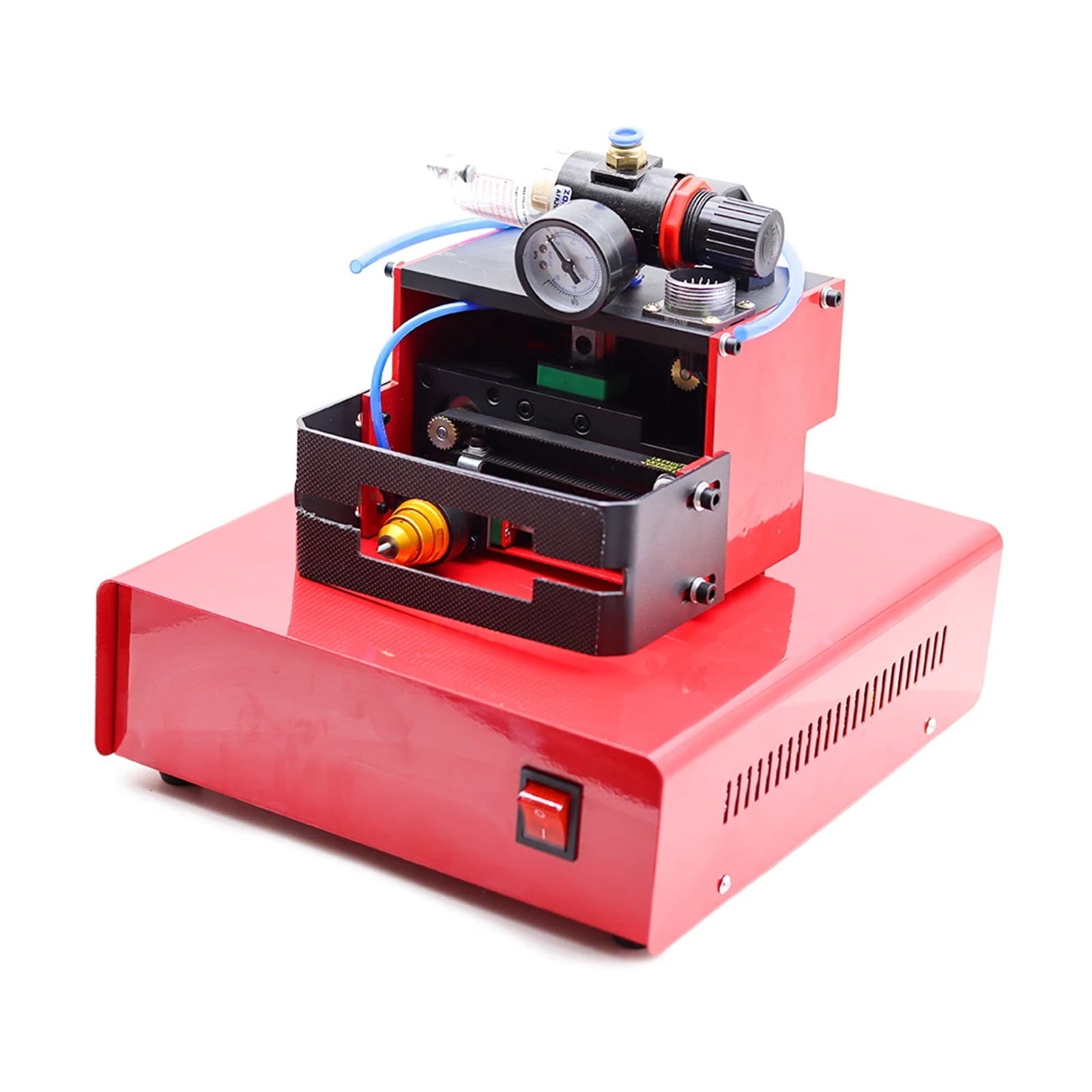 Portable Metal Pneumatic Dot Peen Marking Machine For VIN Code(80*20mm) Fe Marking Machine Chassis Number