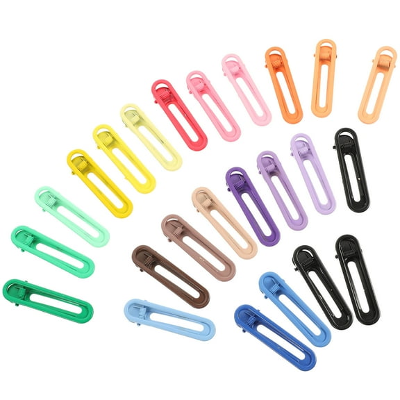 Soimiss 24Pcs Hair Barrettes for Little Girls Assorted Color for Present Choice Girls Festivals