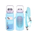 thumbnail image 1 of New 2L Water Bottle Covers Large Capacity Motivational Water Bottles Holder Bag Thermos, 1 of 5