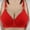 Red, variant on TAGOLD Womens Plus Size Bra,Summer Casual Bras for Womens,Woman's Embroidered Glossy Comfortable Breathable Bra Underwear No Rims