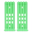 thumbnail image 1 of 2pcs Pigeons Foot Ring Holder Plastic Pigeons Bands Rack Frame for Parrots Chicken Duck Eagle Foot RingGreen, 1 of 9