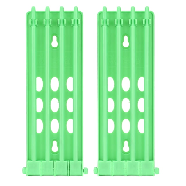 2pcs Pigeons Foot Ring Holder Plastic Pigeons Bands Rack Frame for Parrots Chicken Duck Eagle Foot RingGreen