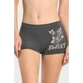 thumbnail image 3 of 6 Packs of Women Seamless Boyshorts Classy Sexy Stretch Panty - Style#5, 3 of 6