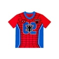 thumbnail image 4 of Spiderman 2-Piece Short Sleeve and Pant Pajama Set, Sizes 4-12, 4 of 4