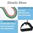 Ebk Trading Resistance Bands Resistance Tubes with Foam Handles