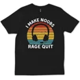 thumbnail image 1 of I Make Noobs Rage Quit Funny Gamer Saying Video Game Player Unisex T-Shirt H46837, up to size 5XL, 1 of 4