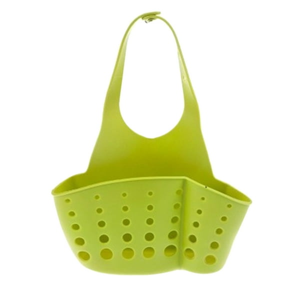 Fiudx Cesta de Cocina Portátil, Bolsa de Almacenamiento Colgante de Pvc, Diseño Flexible E Inodoro, Fácil Instalación, Organizador de Baño y Cocina, Multiusos, Tamaño 12 X 22 Cm.