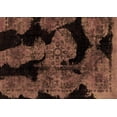 thumbnail image 1 of Ahgly Company Indoor Rectangle Abstract Brown Modern Area Rugs, 2' x 4', 1 of 4