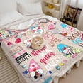 thumbnail image 3 of Nurse Gifts Nurse Week Gifts Blanket,Nurse Gifts for Women,Nurse Appreciation Gifts,Nurse Gifts for Nursing Student Soft Fluffy Sherpa Warm Throw Blankets (H11,50"x 60"), 3 of 6