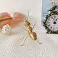 thumbnail image 4 of Gold Butterfly Figurine Home Decor, Solid Metal Butterfly Centerpiece Decoration, Mini Insect Ornament Animal Desk Figurines for Home Office Desktop, 4 of 6
