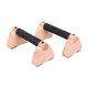 thumbnail image 2 of 2 soportes de madera para flexiones, agarres ergonómicos para hacer paradas de manos y ejercicios de flexión. 20 centímetros, 2 of 8