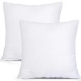 thumbnail image 1 of Set of 2 Throw Pillow Inserts Premium Pillow Stuffer Form Square for Decorative Cushion Bed Couch Sofa 18x18 Inch, 1 of 5