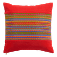 thumbnail image 3 of Fab Habitat Indoor/Outdoor Throw Pillow Made from Recycled Polyester Yarn - Double Sided, Stain Resistant, Machine Washable - Bohemian - Patio, Deck, Porch, Living Room - Cancun -Multicolor - 20"x20", 3 of 9