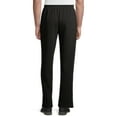 thumbnail image 3 of Athletic Works Men's Relaxed Fleece Open Bottom Sweatpants, up to Size 2XL, 3 of 7