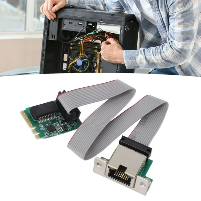 M.2 2.5G Ethernet Card, 2.5G/1G/100M M.2 A E Ethernet Card For Desktop Computer For Win 7 8 10 11
