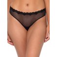 thumbnail image 5 of Smart & Sexy Women's Lace Trim Thong Panty, 2-pack, Style-SA1376, 5 of 6