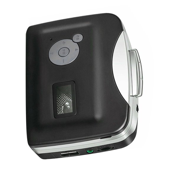 Cassette to MP3 Converter Stereo USB Digital Tape MP3, Plug and Play, Fast Converting, Easily Convert Old Tape to MP3 Without a Computer