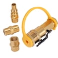 thumbnail image 4 of Propane Adapter Certified To Ansi Z21.41 Standards, Quick Connect Shutoff Valve Provides Durable Construction Compatible with Your Rv Or Outdoor Cooking Needs, 4 of 5