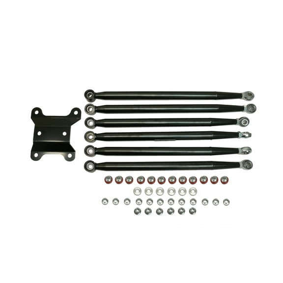 Monster Rear Radius Rod Set for Can-Am 64" Maverick X3 2017-2023, Set of 6, Precision Machined