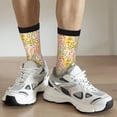 thumbnail image 6 of Yiaed wild meadow flowers Print Great elasticity Crew Socks Sports socks for Men and Women, 6 of 6