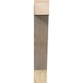 thumbnail image 2 of Ekena Millwork 6"W x 36"D x 36"H Traditional Block Rough Sawn Bracket, Douglas Fir, 2 of 25