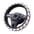 thumbnail image 4 of Naloa Red Wine Glass Bottle Elastic Steering Wheel Cover, Auto Steering Wheel Cover – 15 Inch , Comfortable Grip, Fit Suvs,Vans Cars,Trucks, 4 of 8