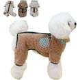 thumbnail image 3 of UOSIA Full Body Warm Winter Dog Snow Coat Pajamas Puppy Onesie Bodysuit with Legs, 3 of 6