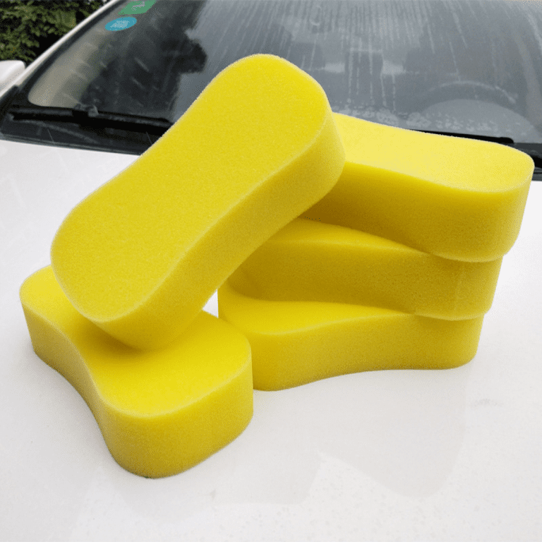 JUSTUP Car Wash Sponges,Large Cleaning Sponges Pad,5Pcs Size 22x11x5CM,Cleaning  Washing Sponges for Kitchen 