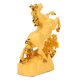 thumbnail image 4 of Estatua De Caballo, Estatua Decorativa De Caballo Corriendo Hermosa Textura Suavizante Oro Exquisito Para El Hogar ANGGREK Cocina, Decoración y Otros, 4 of 5
