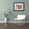 thumbnail image 3 of Trademark Fine Art "The Cow Sees Everything" Canvas Art by Josh Byer, White Matte, Black Frame, 3 of 4