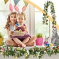 thumbnail image 4 of Clearance! Suncoda Easter Eggs Vines, Spring Garland 78.7Inch Easter Fake Vines with Easter Eggs, Spring Twigs Flowers Decorations Colorful Indoor Outdoor Home Decor, Easter Decorations, 4 of 9