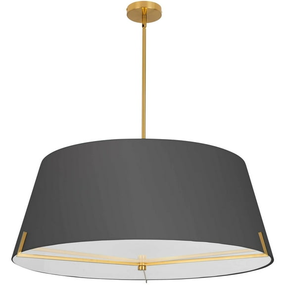 Dainolite - Preston - 4 Light Pendant In Contemporary Style-12.5 Inches Tall and