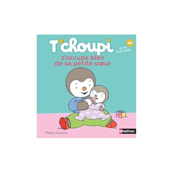 Pre-Owned T'choupi s'occupe bien de sa petite soeur, 9782092570821, 209257082X, Hardcover,