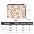 thumbnail image 3 of Girls Kawaii Fox Portable Laptop Sleeve Compatible with MacBook Air Notebook Computer Case for Men Women College School Students, 3 of 7