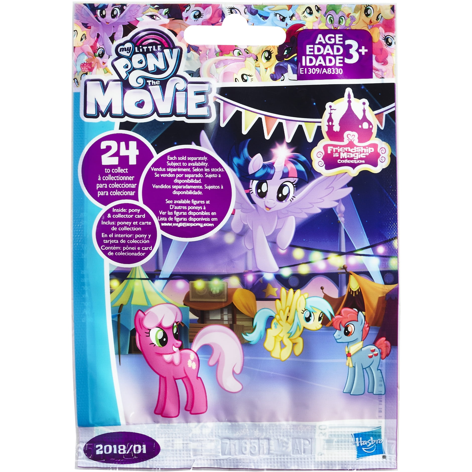 MY LITTLE PONY GLITTER BLIND BAG FIGURES SERIES 10 HASBRO party bag fillers 