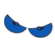 thumbnail image 5 of Pegatina de coche con ojos grandes, diseño de dibujos animados, moderna calcomanía para pared de bicicleta azul, 5 of 9