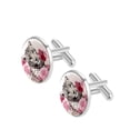 thumbnail image 2 of Leopard Elegant Stainless Steel Shirt Cufflinks Set for Formal Attire - Ideal for Business Meetings or Special Occasions, 2 of 6