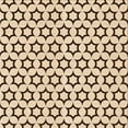 thumbnail image 1 of Ahgly Company Machine Washable Indoor Square Transitional Sienna Brown Area Rugs, 4' Square, 1 of 7