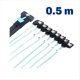 thumbnail image 2 of Cable Adaptador MCIO 74P 8X 8I SAS SFF-8654 8i PCI-e Ultraport Slimline 5.0 A 8X 7P Hembra de 90 Grados, 0,5 M, 2 of 5