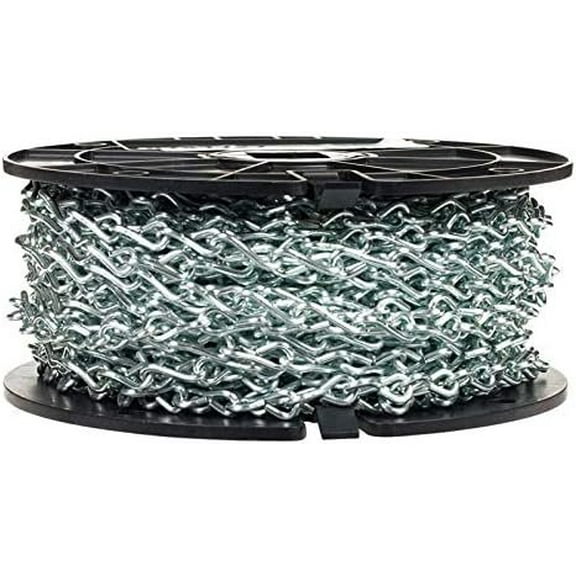 Campbell Chain No 12 in. Single Jack Carbon Steel Chain 1/8 in. Dia. x 100 ft. L - Total Qty: 1; Each Pack Qty: 1
