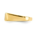thumbnail image 3 of Solid 14k Yellow Gold Men's AA Diamond Ring Band Size 11 (.045 cttw.), 3 of 6