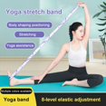 thumbnail image 4 of 7.54ft Elastic Sports Stretching Strap with Loops for Physical Therapy, Yoga, Leg Exercise and Flexibility, 4 of 12
