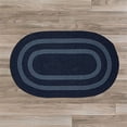 thumbnail image 1 of Colonial Mills Rug GW53R024X072 2 x 6 ft. Graywood Braided Rug  Navy, 1 of 1