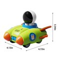 thumbnail image 3 of DEBGFS Jouets de Voiture à Pression et à Emporter pour Tout-Petits, Ensemble de Jouets de Voiture à Friction et Inertie, Voitures à Rétrofriction, Thème Spatial, Ensemble de Jouets de Voiture à Pousser pour Tout-Petits, Fusée Spatiale avec Astronautes, Vert, Taille Unique, 3 of 8