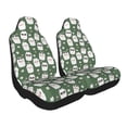 thumbnail image 2 of Sikiie Alpaca Faces Car Seat Covers 2PCs Front Car Seat Covers Universal fit for Most Cars SUVs and Trucks-1, 2 of 9