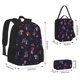 thumbnail image 2 of Balery Mushrooms3 Mochila Escolar 3 en 1 para Niños - Mochila Resistente con Lonchera Térmica y Estuche - Mochila Escolar para Niños y Niñas, 2 of 7