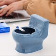 thumbnail image 1 of Xihbxyly Ofertas Especiales Solo Hoy En Prime Cenicero de Cerámica para Baño, Modelado de Inodoro, Cenicero de Escritorio para Baño, Adorno Decorativo, Tendencia Personalizada, Uso En Baño Masculino, 1 of 6