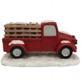 thumbnail image 2 of Christmas Village - Holiday Red Truck, 2 of 5